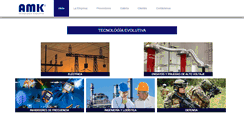 Desktop Screenshot of amk.com.ec